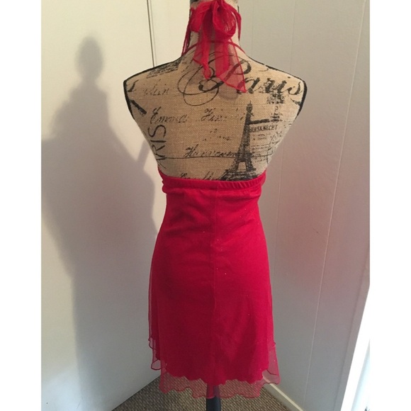 ❗️5/$25❗️Pretty Red Dress 🎀 - Picture 3 of 5